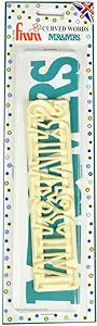 FMM Curved Words Mr&Mrs Tappit Cutter