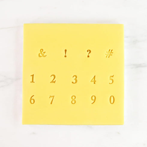 PME Fun Fonts Stamping Set- Upper and Lowercase Letters (52 Pieces)