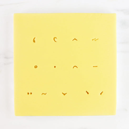 PME Fun Fonts Stamping Set- Upper and Lowercase Letters (52 Pieces)