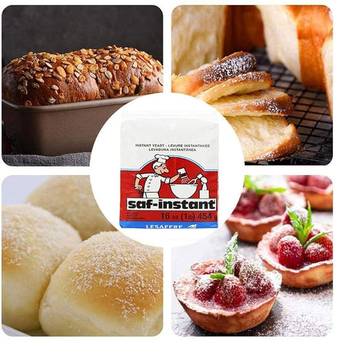 SAF Instant Yeast for Baking Cake, Bread and Dough
