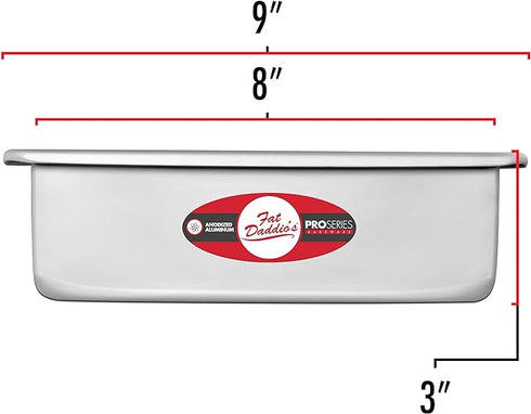 Fat Daddio's Anodized Aluminum Square Cake Pans