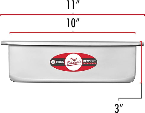 Fat Daddio's Anodized Aluminum Square Cake Pans