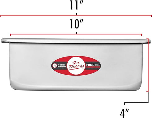 Fat Daddio's Anodized Aluminum Square Cake Pans