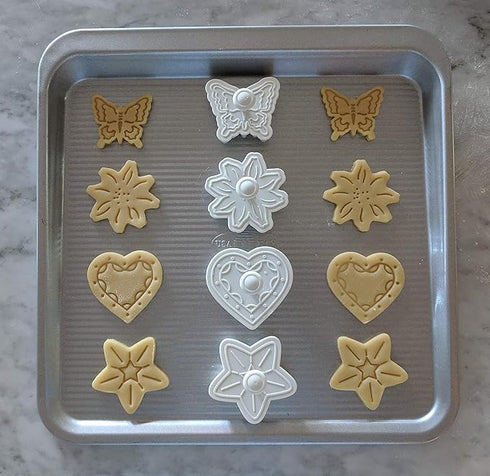 Ateco Fondant & Dough Embosser, 2" Star Plunger Cutter