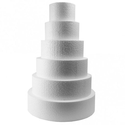 Round Cake Dummies (4" Diameter)