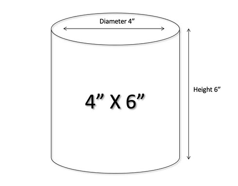 Round Cake Dummies (4" Diameter)