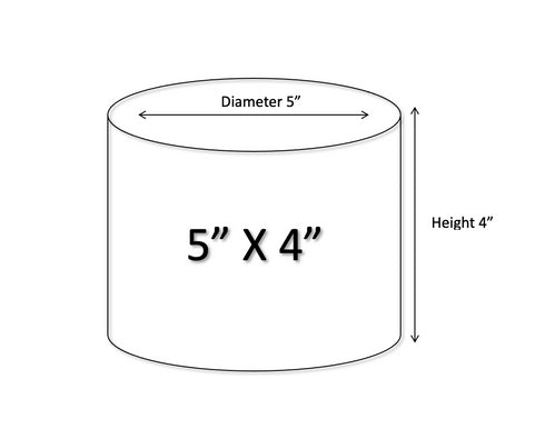 Round Cake Dummies (5" Diameter)