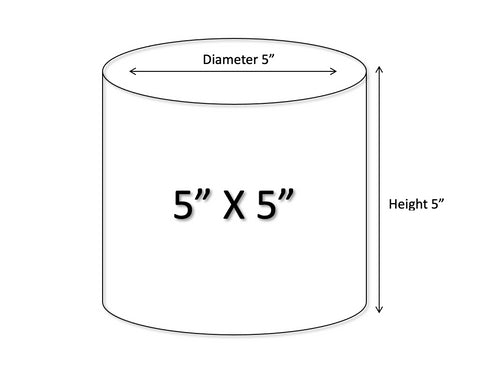 Round Cake Dummies (5" Diameter)