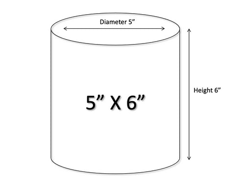 Round Cake Dummies (5" Diameter)