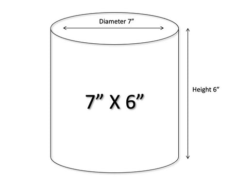 Round Cake Dummies (7" Diameter)