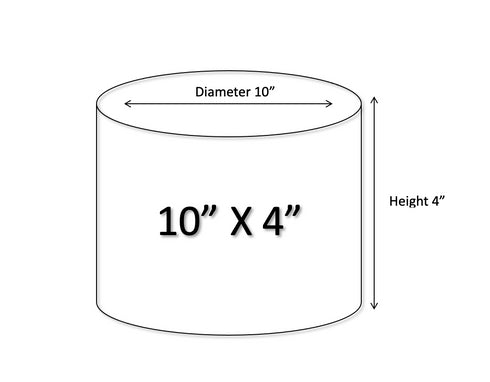 Round Cake Dummies (10" Diameter)