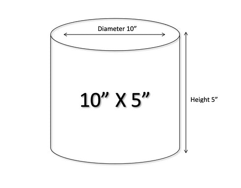 Round Cake Dummies (10" Diameter)