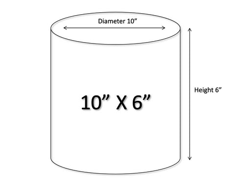Round Cake Dummies (10" Diameter)