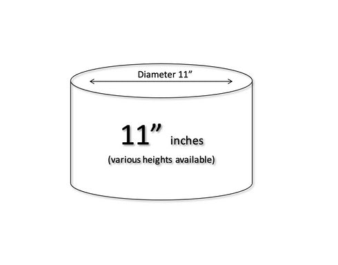 Round Cake Dummies (11" Diameter)