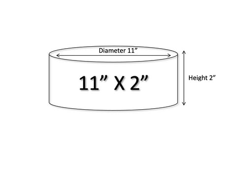 Round Cake Dummies (11" Diameter)
