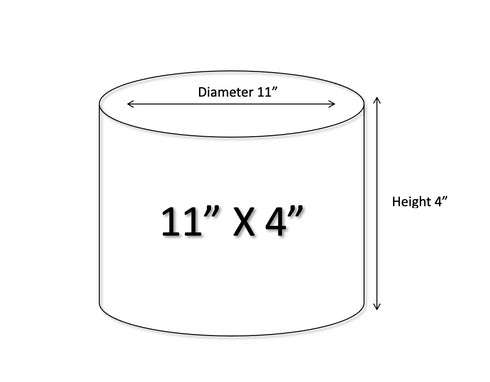 Round Cake Dummies (11" Diameter)