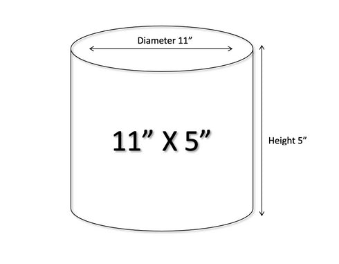 Round Cake Dummies (11" Diameter)