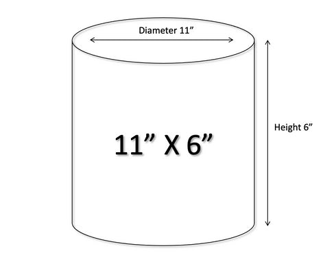Round Cake Dummies (11" Diameter)