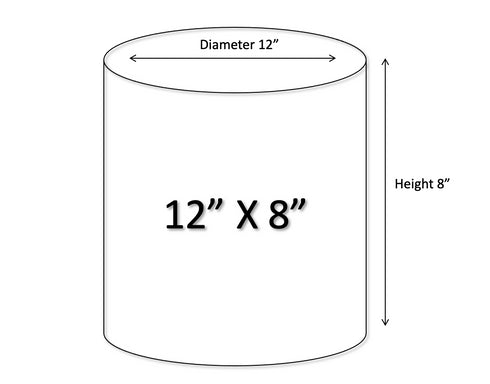 Round Cake Dummies (12" Diameter)