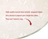 Round Cake Board (1/4" thick)- White Foil Corrugated Cardboard Cakes (Edge)