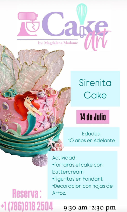 SIRENITA CAKE CLASS