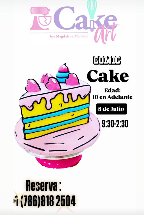 COMIC CAKE CLASS