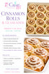 CINNAMON ROLLS & GLASEADOS- CLASS