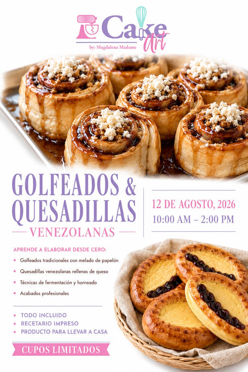 GOLFEADOS & QUESADILLAS VENEZOLANAS- CLASS