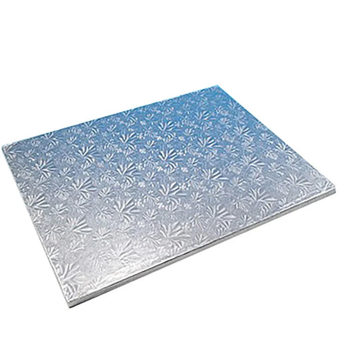 Square Cake Board (1/2" thick)- Gold Foil Corrugated Cardboard for Multi-Layer Cakes