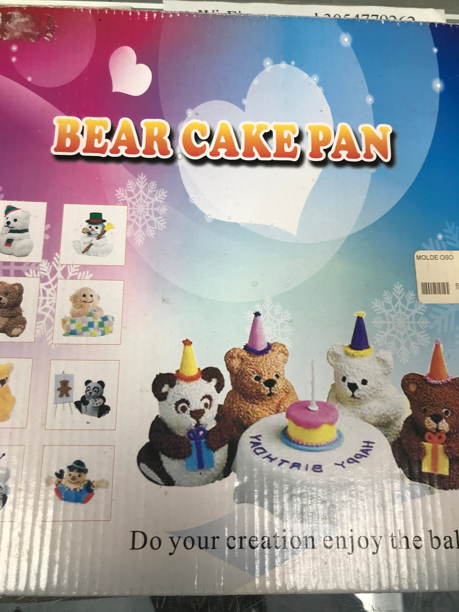 Bear cake Pan – Cake Art Shop