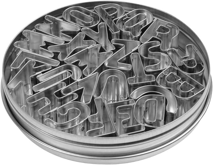 Stainless Steel Letter V Cookie Cutter - Alphabet Shape For Baking & Crafts - View #10