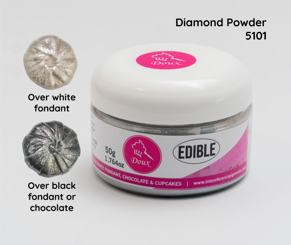 Edible Doux Powder- Diamond Powder (5101) – Cake Art Shop